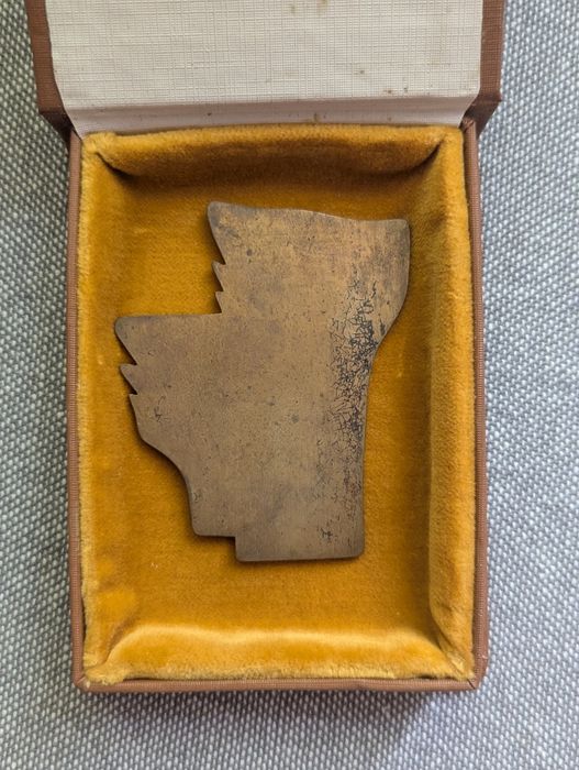 Pamiątka PRL - medal 35 lat WSE Katowice 1971 - kolekcjonerski!