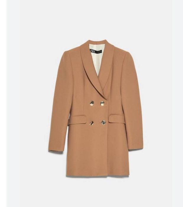 Бежева сукня-піджак Zara