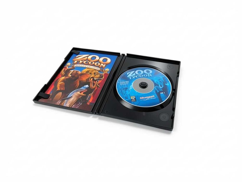 N234 Gra PC Zoo Tycoon Complete Collection Strategiczna Gra Symulacyjna Microsoft Game Studios Wydanie Kompletne Retro PC