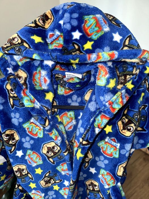 Psi patrol szlafrok puszysty 3-4 l