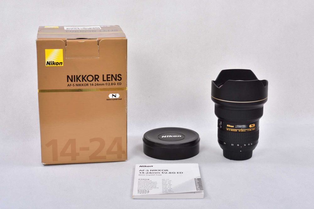 Nikon NIKKOR AF-S 14-24 mm f/2.8 G ED stan jak NOWY, bardzo ostry