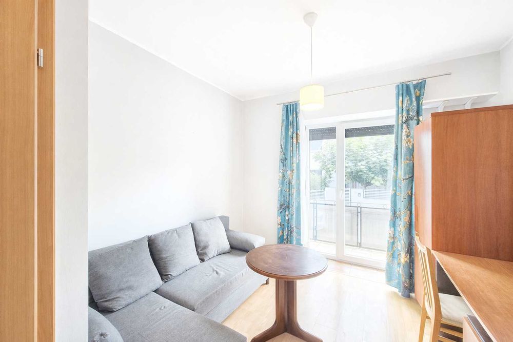 Kawalerka 20m² z balkonem, ogródkiem i internetem w CENIE