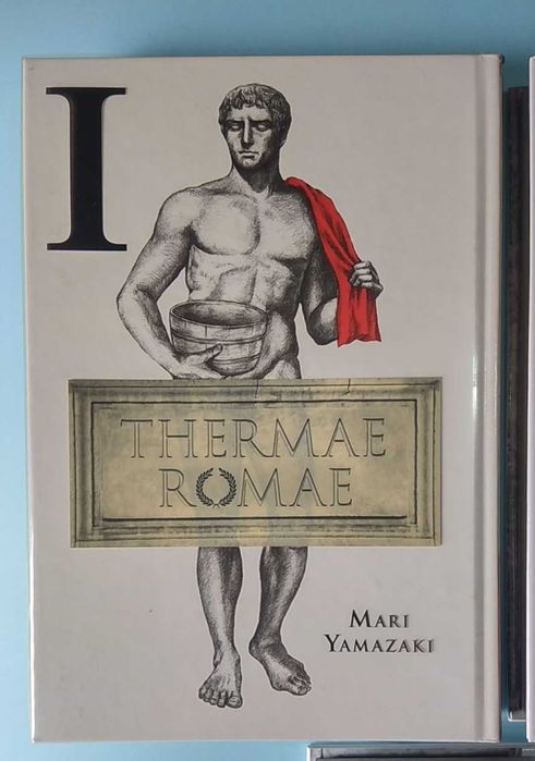 Thermae Romae - Mari Yamazaki - completa em inglês 3 volumes capa dura
