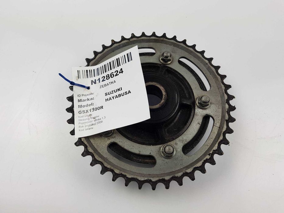 Suzuki GSX 1300R Hayabusa 1999r. Zębatka motocykl