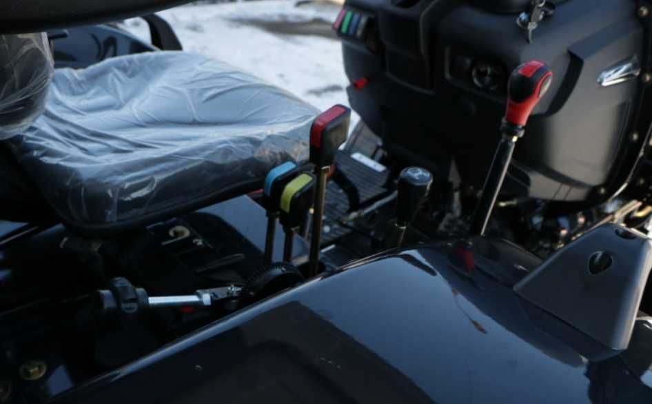 Мінітрактор ДМТЗ 244 Х з РЕВЕРСОМ примусовою гідравлікою Компресором