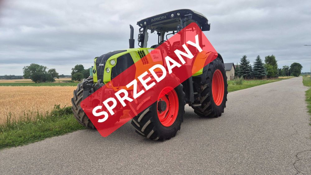 Claas Arion 610 pneumatyka