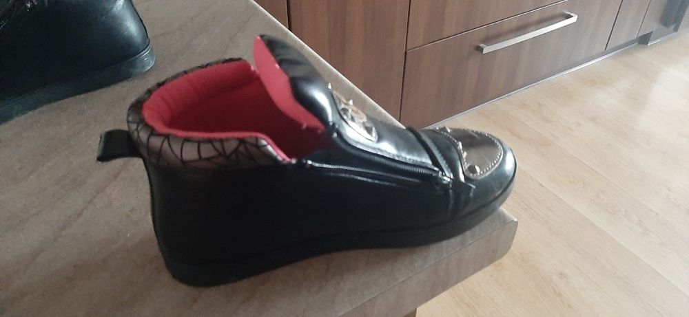 Buty dziecięce dziewczęce 34 półbuty na zamek