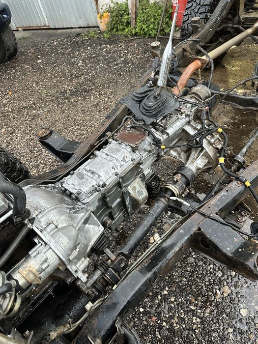 Caixa velocidade e transferencia pajero sport 2.5 (2000)