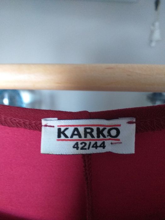 Sukienka damska bordo