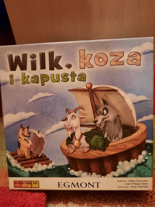 Gra Wilk, koza i kapusta Egmont