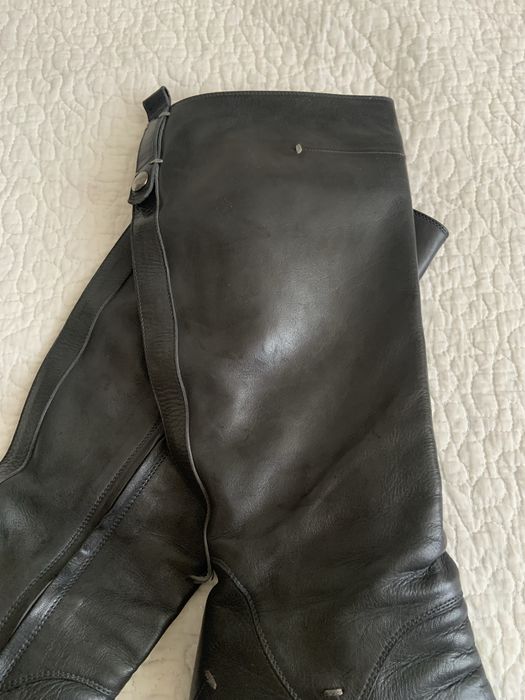 Сапоги. Чоботи. Шкіра. Італія