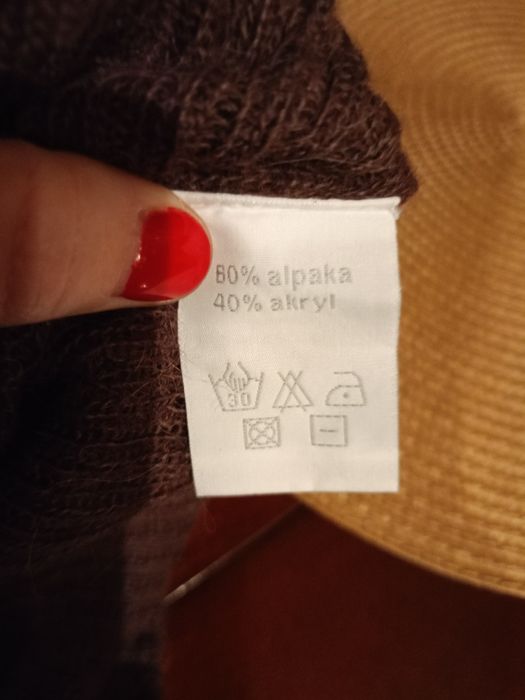 Solar, komplet z alpaki, rozm. 38