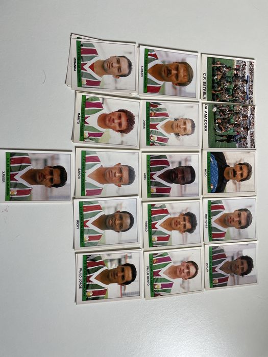 Cromos Estrela da Amadora 1991