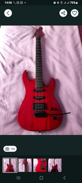 Guitarra Aria Dell