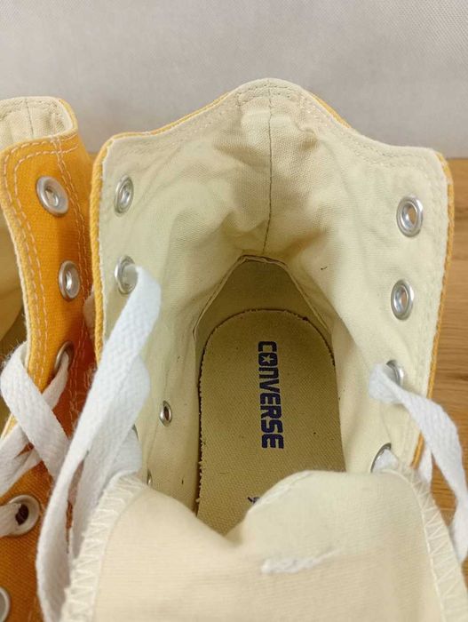Converse, Chuck Taylor All Star, High, rampki, żółte, rozmiar 37
