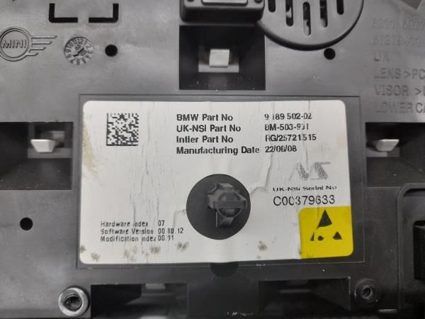 Quadrante / painel de instrumentos MINI Mini (R56)