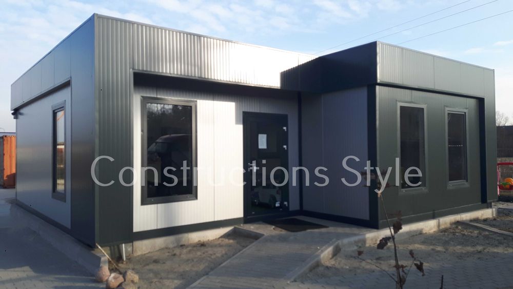 PRODUCENT! Garaż ocieplany z płyty warstwowej blaszak kontener pawilon