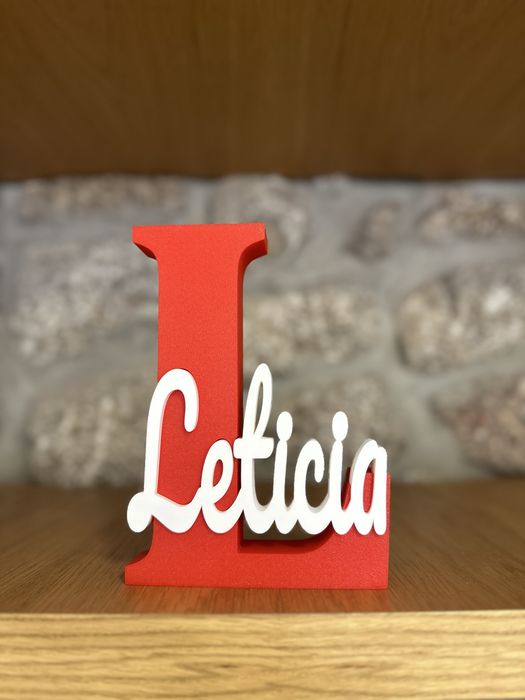Letra inicial + nome
