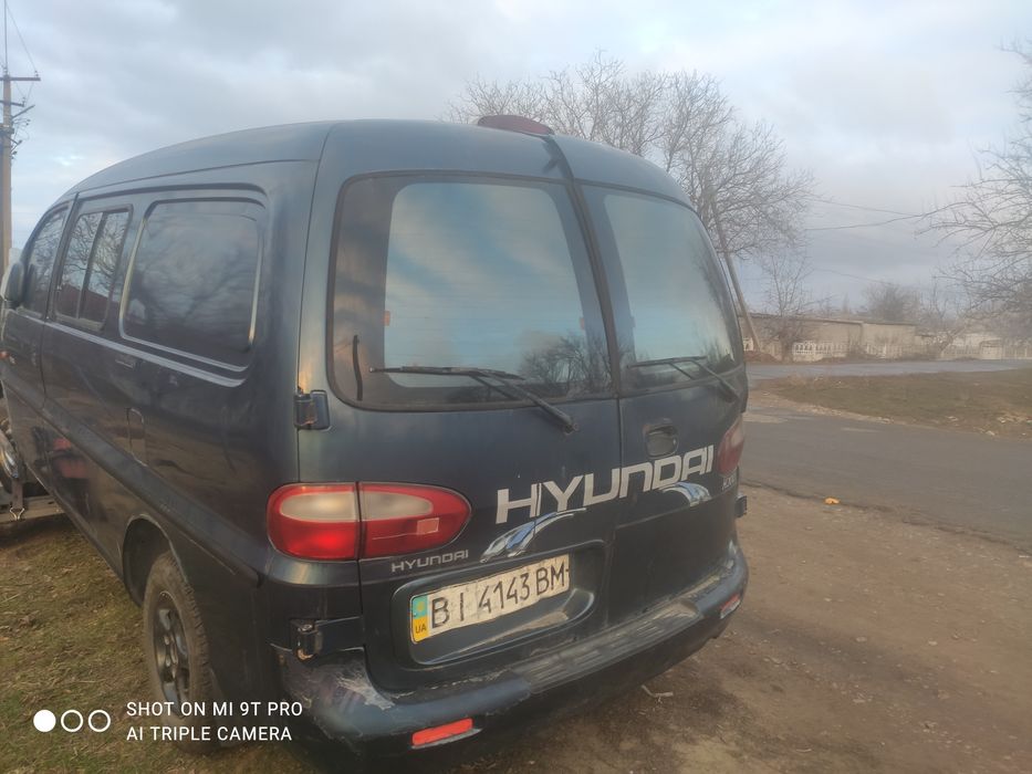 Нyundai  H-1,H-200,starex, 1998-2007р,2.5тді ;2.5 crdi;по запчастям .