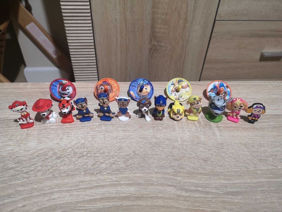 Figurki Miami Kinder Psi Patrol Marschal, Chase, Rubble, Trucker, Skye
