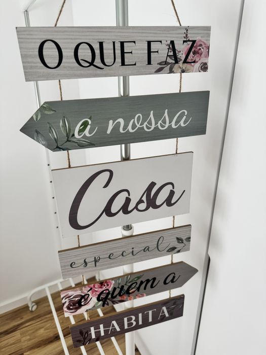 [ €10,00 ] Decoração Parede | Madeira