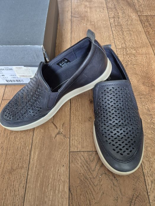 Сліпони Ecco 40 розмір шкіряні