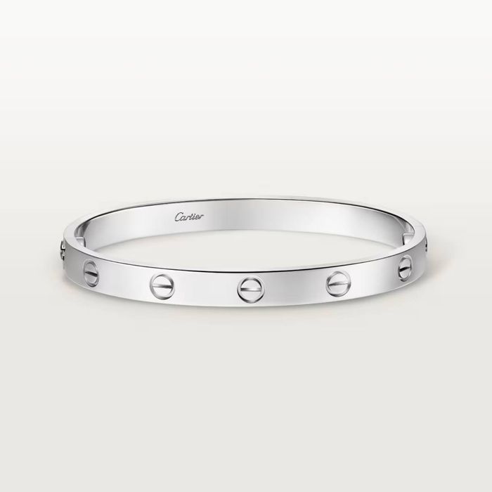 Браслет Cartier Love Оригінал Біле золото 750 проба