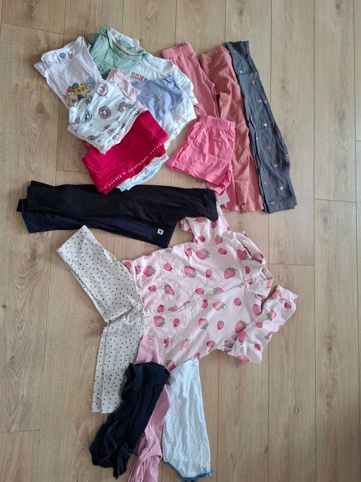 Mega paka 122 i 128 dziewczynka