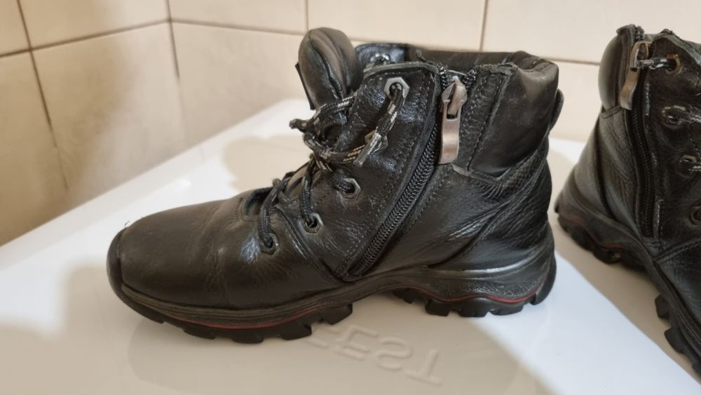 Черевики зимові шкіряні для хлопчика