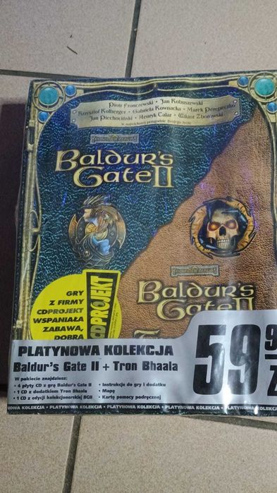 Platynowa kolekcja Baldur's Gate II + Tron Bhaala