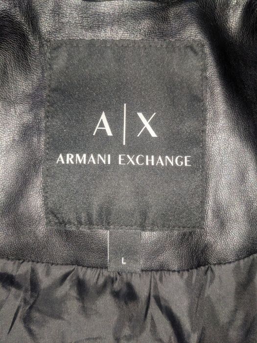 Куртка мужская armani exchange чёрного цвета  весна лето