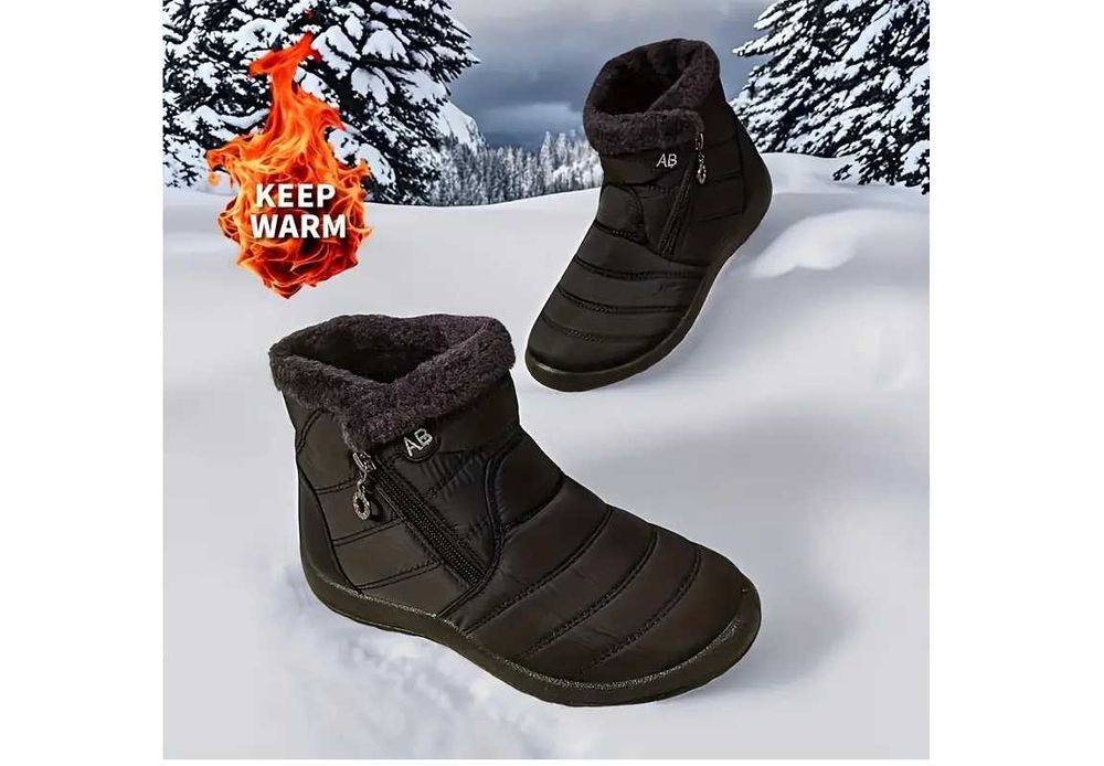 buty damskie ocieplane zimowe nowe /brązowe/ 45-46