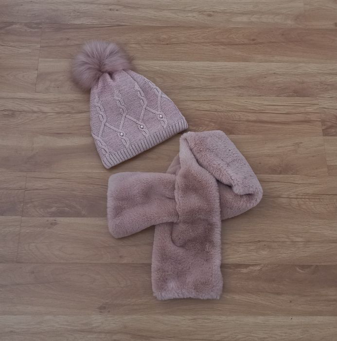 Komplet Coccodrillo czapka szal 134 - 152