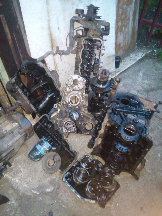 Wał korb,rozrza,tłok,miska sil Peugeot J5 Boxer,Citroe c25 1,9d, 2,5d