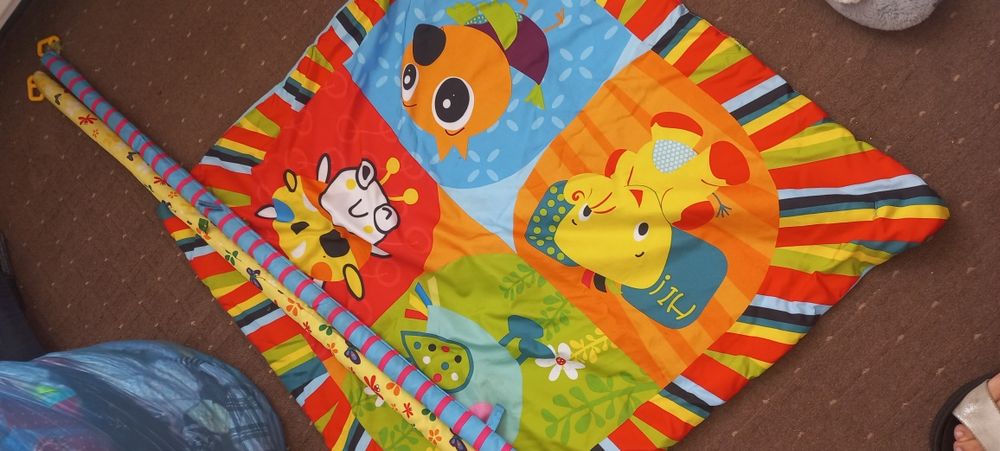 Розвиваючий коврик, килимок водний 2шт разом2-7міс