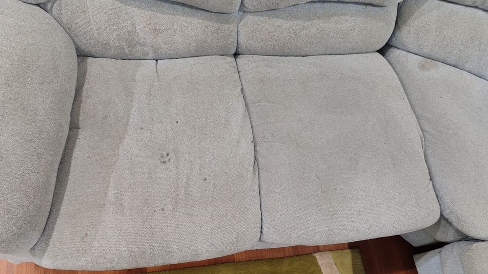 Диван и кресло б/у