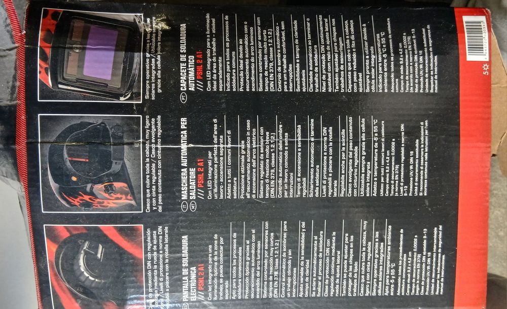 Mascara de soldar NOVA