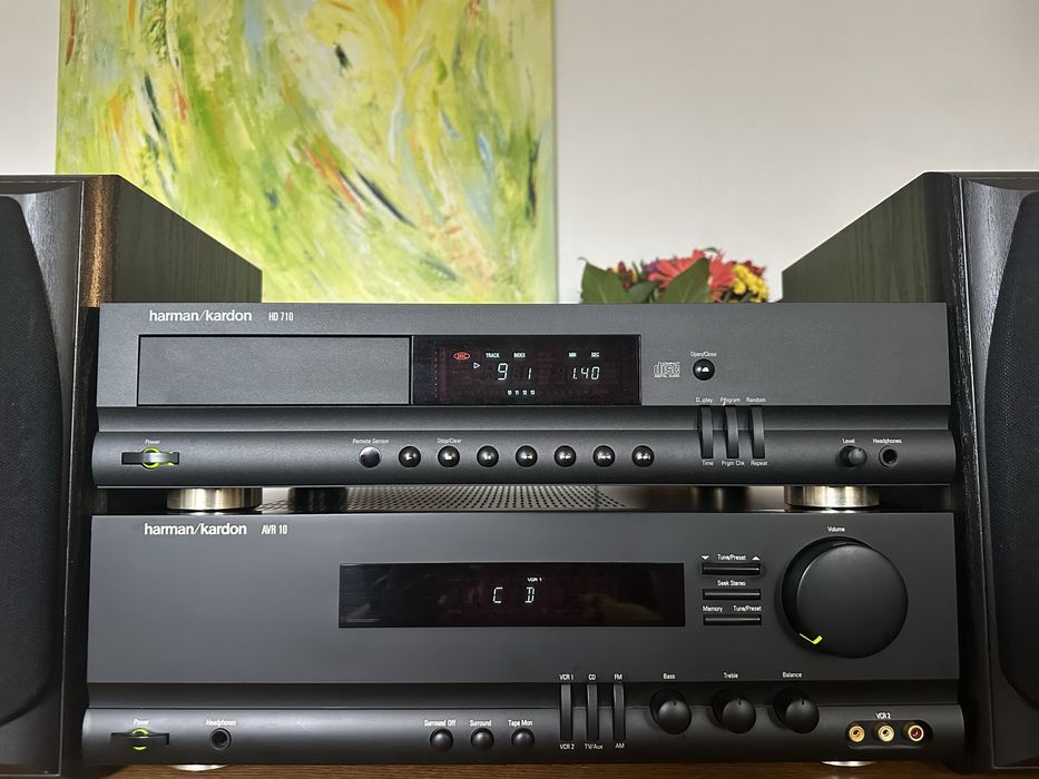 Harman Kardon AVR 10 + HD 710 комплект Hi Fi ресивер CD плеєр пульт