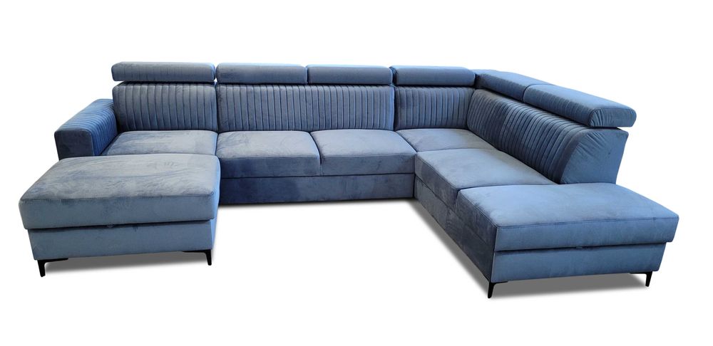 PRODUCENT ! NOWOŚĆ 2024 HIT nowoczesny narożnik zagłówki NR.9/2024 Li