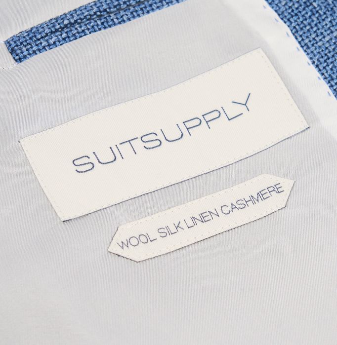 Nowa marynarka Suitsupply r. 44 (wełna, jedwab, len, kaszmir)
