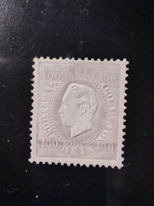1870/76 Selo Da Série D° Luís I Fita Direita MLH *