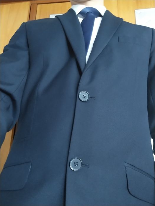 Garnitur Guittard 182/88/76 slim granatowy