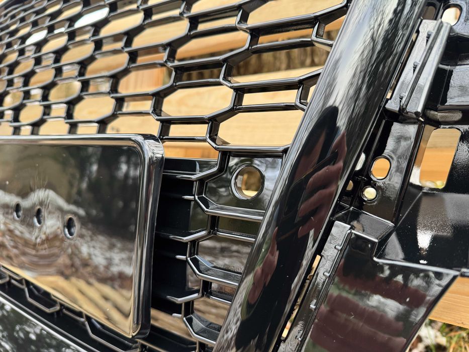 Grill Atrapa Audi Q5 8R 08-12 styl RSQ5 ALL BLACK