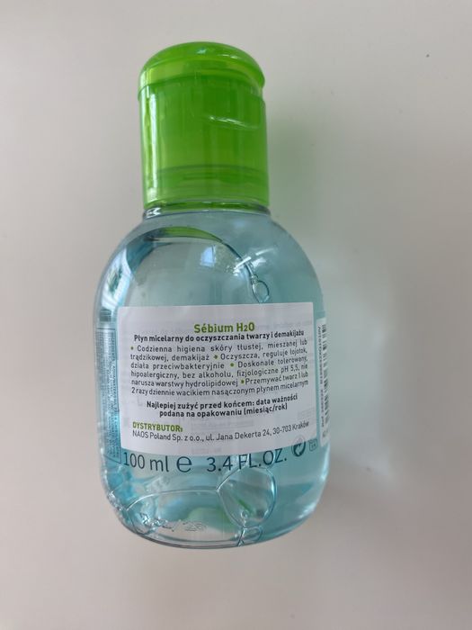 BIODERMA SEBIUM H2O Antybakteryjny płyn micelarny 100ml