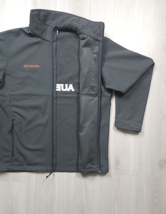 Columbia Auburn Tigers Softshell Jacket Grey Men's L