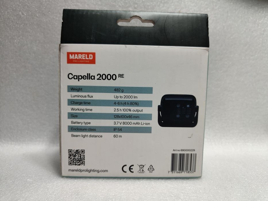 Mareld Capella 2000 RE lampa robocza