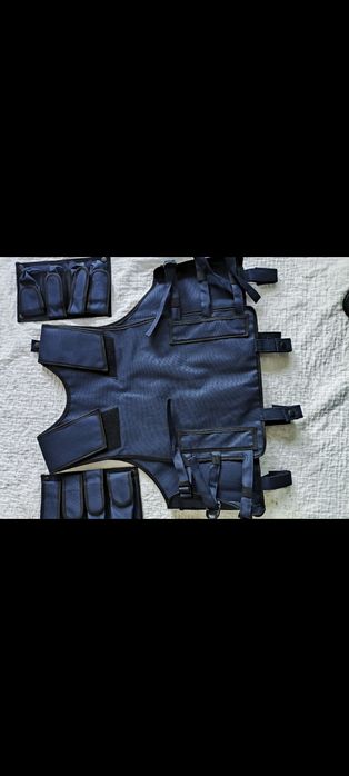 Kamizelka taktyczna policja granatowa 3 panele
