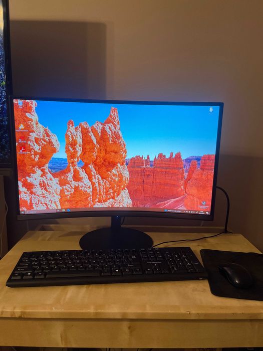 Komputer HP EliteDesk 800 G1 + Monitor Samsung  - gotowy do pracy!