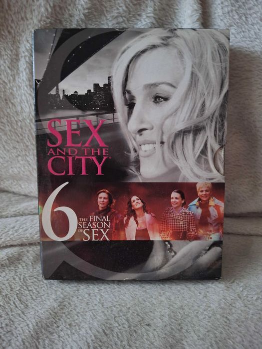 DVD "Sex & The City", 6 temporadas, edições britânicas, legendas em inglês, LX