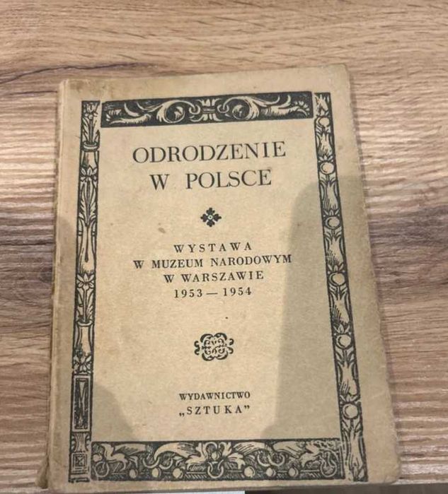 Odrodzenie w Polsce wydawnictwo sztuka